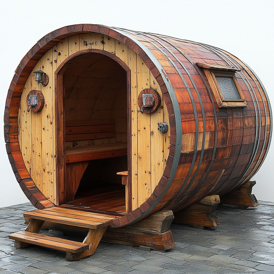 Плюсы и минусы бани бочки - статья на POLARSPA