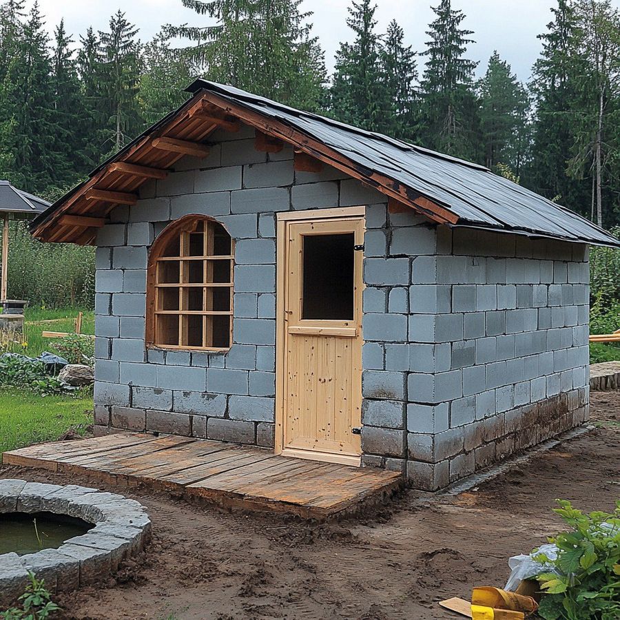 Плюсы и минусы бани из газоблока - обзорная статья на polarspa.ru